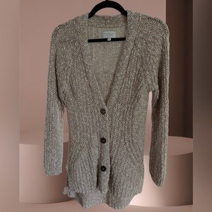 Angel Of The North Anthropologie Cardigan Sweater Womens small Italy Pink